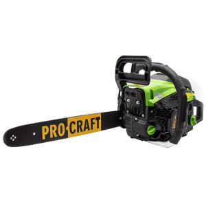 Бензопила Procraft GS-52P METAL (2 шины и 2 цепи 40/45 см)