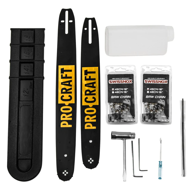 Бензопила Procraft K450 (шина+цепь 45 см, шина+цепь 40 см) - фото 12