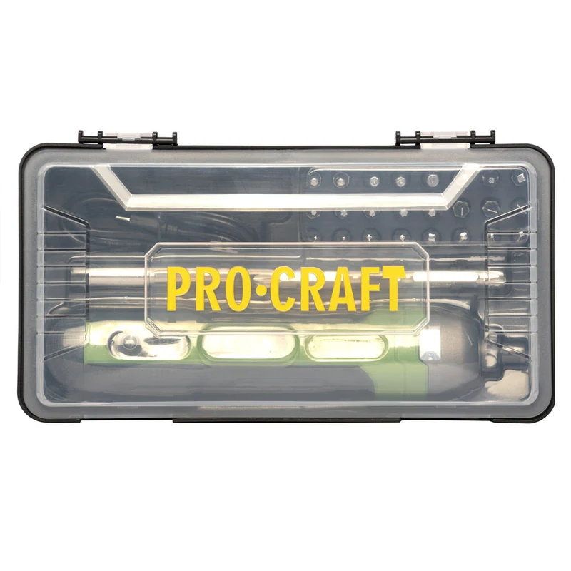 Аккумуляторная отвёртка Procraft KS510 3,6 В, 1,5 Ач, набор бит и кейс - фото 9 Аккумуляторная отвёртка Procraft KS510 3,6 В, 1,5 Ач, набор бит и кейс - фото 9