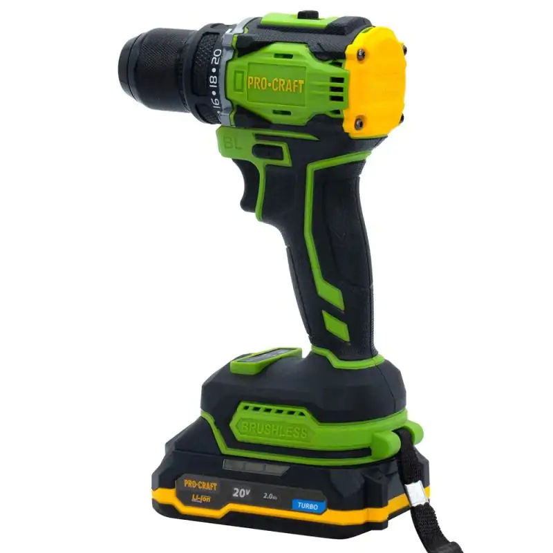 Шурупокрут акумуляторний Procraft PA18Pro (1 АКБ 2Аг) - фото 5 Шурупокрут акумуляторний Procraft PA18Pro (1 АКБ 2Аг) - фото 5