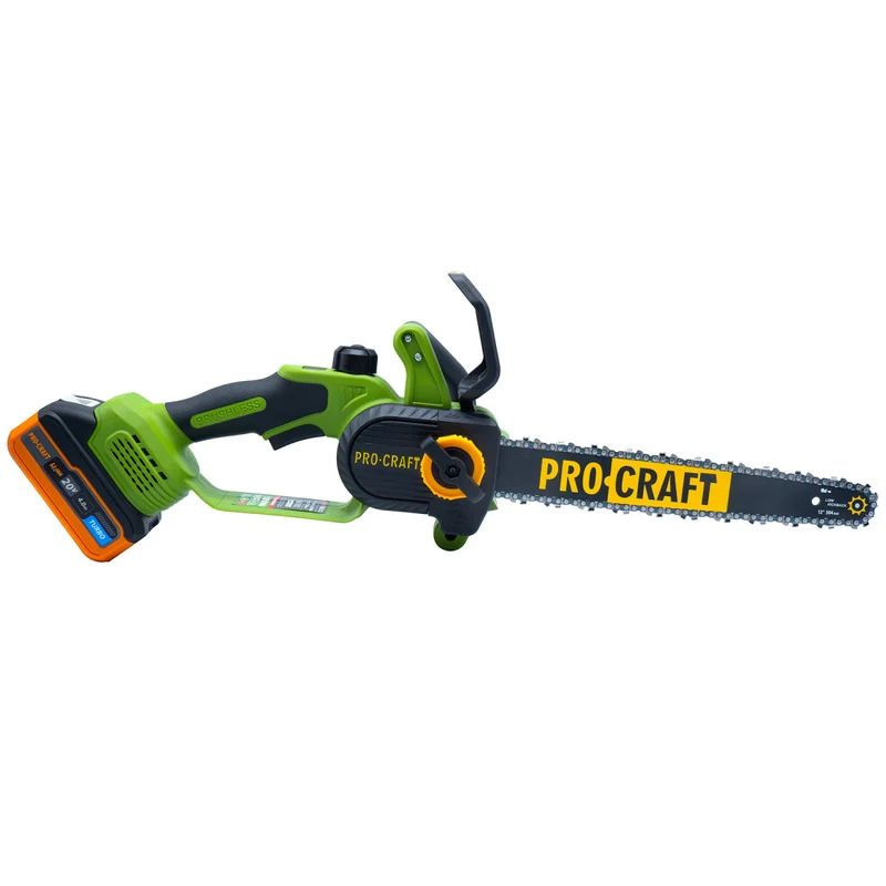Аккумуляторная цепная пила Procraft PKA33 20 В, шина 30 см, 1 АКБ 4 Ач - фото 1 Аккумуляторная цепная пила Procraft PKA33 20 В, шина 30 см, 1 АКБ 4 Ач - фото 1