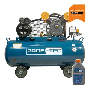 Масляный компрессор PROFI-TEC OC-100V2 100 л, 2,2 кВт, 415 л/мин