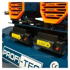 Безмасляний компресор PROFI-TEC OFC-50.4 50 л, 2,2 кВт, 475 л/хв - мініатюра 6
