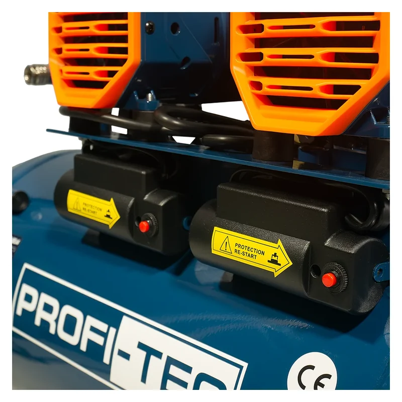 Безмасляний компресор PROFI-TEC OFC-50.4 50 л, 2,2 кВт, 475 л/хв - фото 6