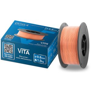 Дріт зварювальний Vita ER70S-6 0,6 мм вага 1,0 кг
