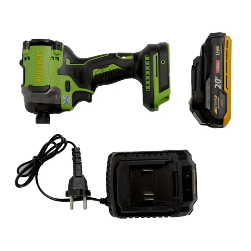 Аккумуляторный гайковерт Procraft PS20 (1 АКБ 2Ач) - фото 10