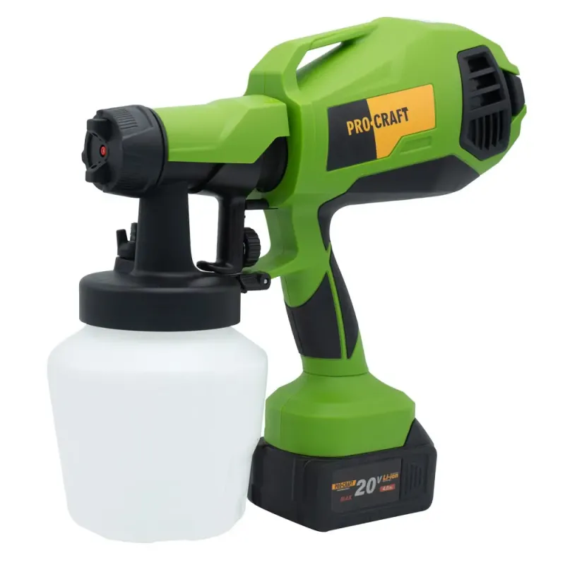 Аккумуляторный краскопульт Procraft PSE30 (без акб и зу) - фото 2
