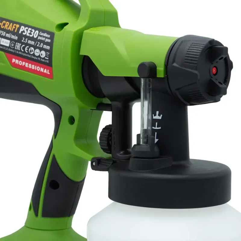 Аккумуляторный краскопульт Procraft PSE30 (без акб и зу) - фото 8