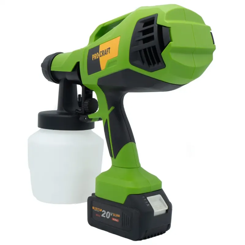Аккумуляторный краскопульт Procraft PSE30 (без акб и зу) - фото 6