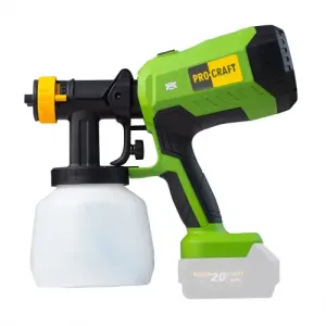 Товар Аккумуляторный краскопульт Procraft PSE40 (без акб и зу)