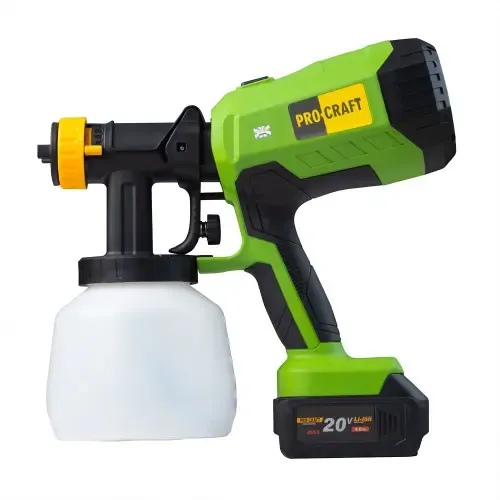 Аккумуляторный краскопульт Procraft PSE40 (без акб и зу) - фото 8