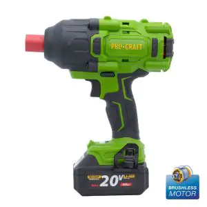 Товар Акумуляторний гайковерт Procraft PWA82 кейс, 1 АКБ та ЗП