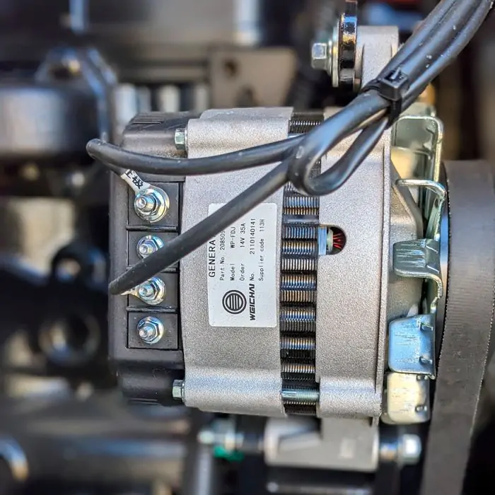 Генератор дизельний PROFI-TEC WDSG62-3 Power MAX (62кВА/50кВт, двигун WEICHAI, China) - фото 8 Генератор дизельний PROFI-TEC WDSG62-3 Power MAX (62кВА/50кВт, двигун WEICHAI, China) - фото 8