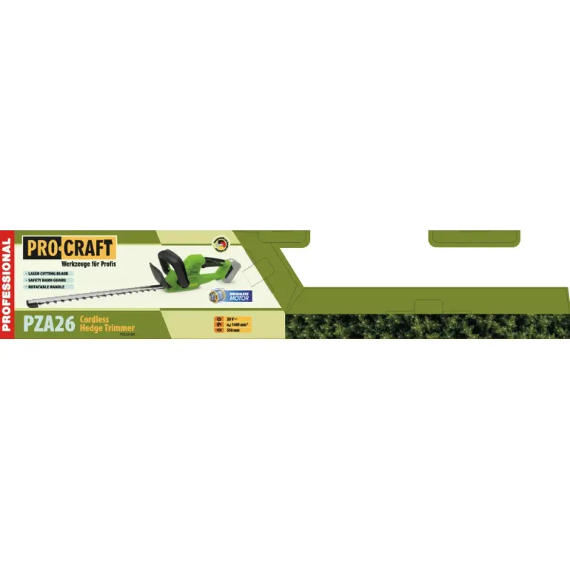 Аккумуляторный кусторез Procraft PZA26 (без АКБ и ЗУ) - фото 2 Аккумуляторный кусторез Procraft PZA26 (без АКБ и ЗУ) - фото 2