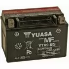 Мото акумулятор Yuasa 6СТ-8 YTX9-BS — мініатюра 1