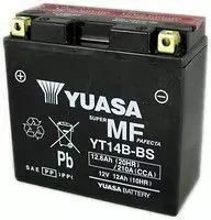 Товар Мото аккумулятор Yuasa 6СТ-12,6 YT14B-B