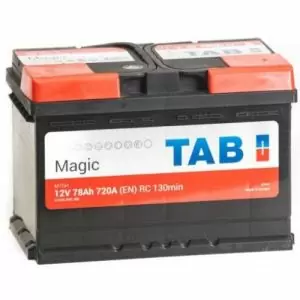 Товар Автомобильный аккумулятор TAB 6СТ-78 Magic