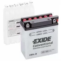 Товар Мото аккумулятор Exide 6СТ-5 EB5L-B