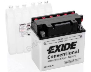Мото акумулятор Exide 6СТ-19 EB16CL-B