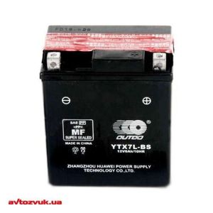 Мото акумулятор Outdo 6СТ-6 YTX7L-BS