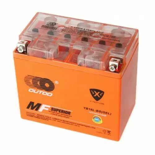 Мото акумулятор Outdo 6СТ-19 YB16L-BS - фото 1 Мото акумулятор Outdo 6СТ-19 YB16L-BS - фото 1