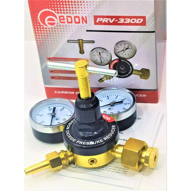 Редуктор углекислотный Edon PRV-330D - фото 1 Редуктор углекислотный Edon PRV-330D - фото 1