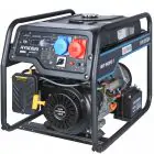 Бензиновий генератор Hyundai HHY 9020FE-T (універсальний 220/380В) — мініатюра 1