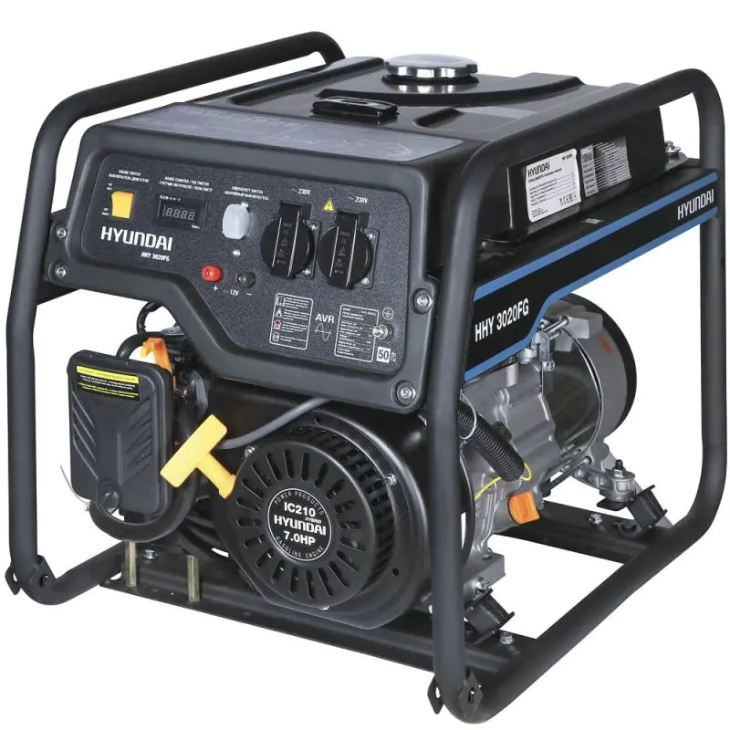 Бензо-газовий генератор Hyundai HHY 3020FG - фото 1 Бензо-газовий генератор Hyundai HHY 3020FG - фото 1