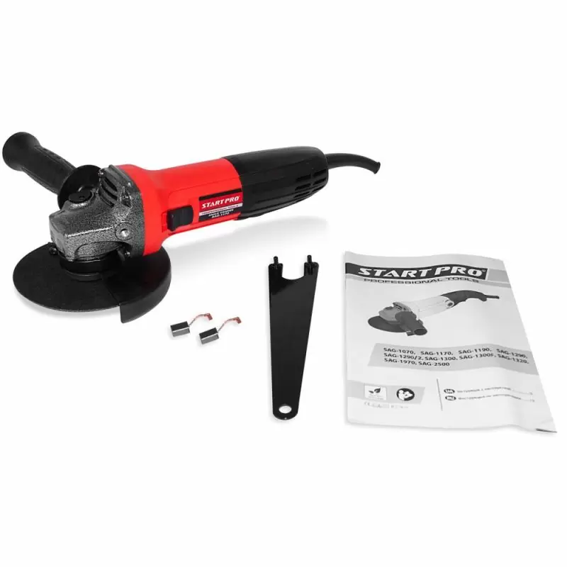 Шлифмашинка угловая Start Pro SAG-1170 - фото 4