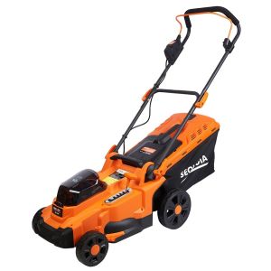 Акумуляторна газонокосарка Sequoia SBL4037B-E2W (Ширина 37 см, 2 АКБ + ЗП)