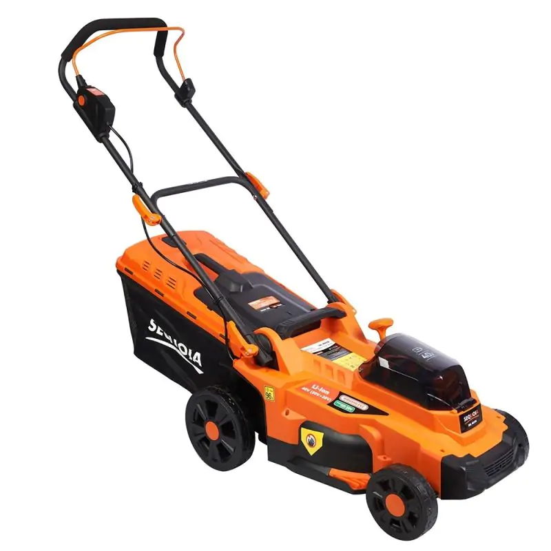 Газонокосилка Sequoia SBL4037B-E2W, 2 АКБ и ЗУ - фото 2