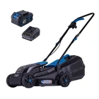 Газонокосарка акумуляторна Scheppach BC-MP320-X Set L, 32 см, АКБ 4 А·год і зарядка - мініатюра 1
