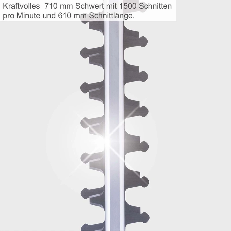 Электрический кусторез Scheppach EHT610, 600 Вт, рез 610 мм - фото 4