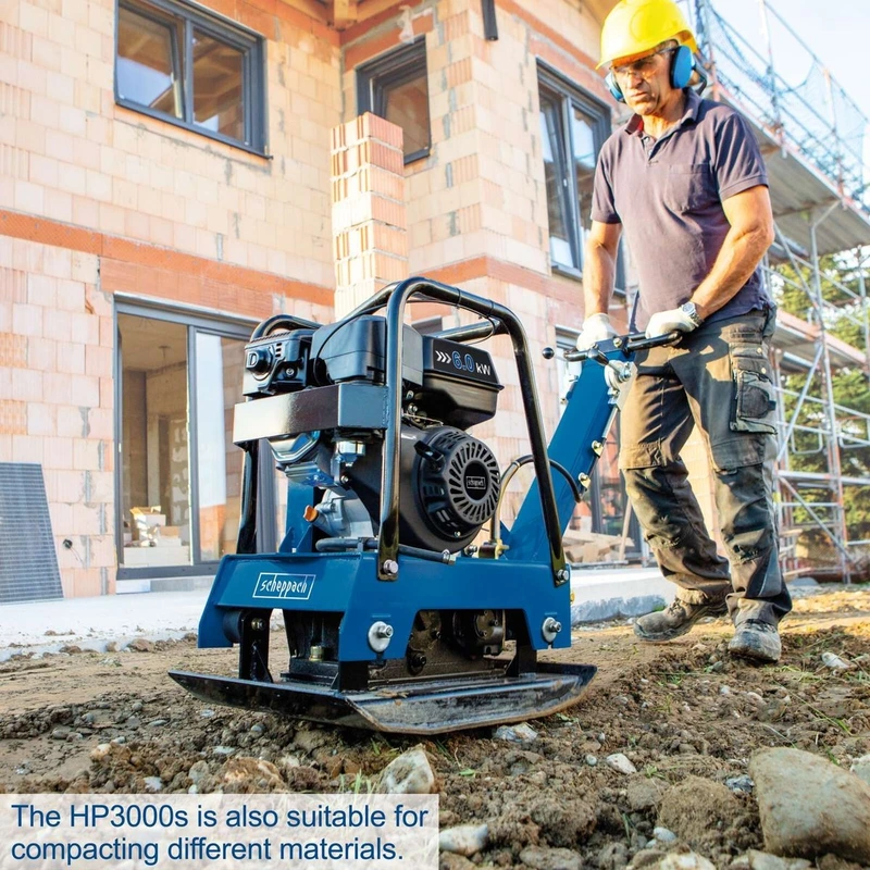 Віброплита реверсивна Scheppach HP3000S, 30,5 кН, 730×450 мм - фото 5