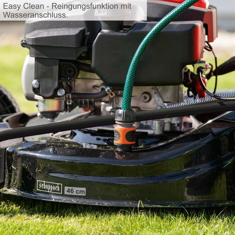 Газонокосилка бензиновая Scheppach MP150-46, 3,5 л.с., 46 см, 55 л - фото 3 Газонокосилка бензиновая Scheppach MP150-46, 3,5 л.с., 46 см, 55 л - фото 3