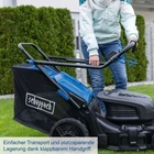 Газонокосарка акумуляторна самохідна Scheppach MP470-X SET XL2x2, 47 см, 4 АКБ 4 А·год - мініатюра 3