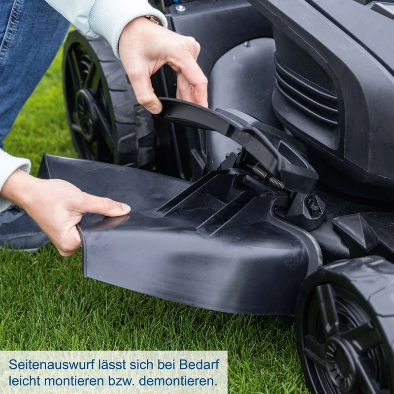 Газонокосарка акумуляторна самохідна Scheppach MP470-X SET XL2x2, 47 см, 4 АКБ 4 А·год - фото 7