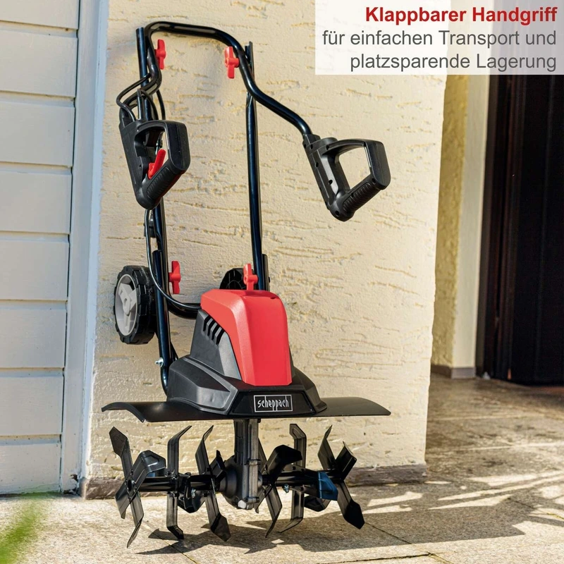 Электрический культиватор Scheppach MTE460, 1500 Вт, 45 см - фото 3