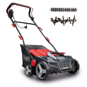 Аератор-скарифікатор електричний Scheppach SC38 (1600 Вт, 38 см, 45 л)