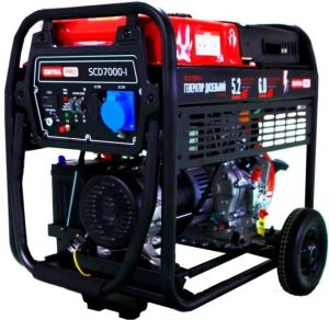 Товар Дизельный генератор КВІТКА PRO SCD7000-I (110-7008)