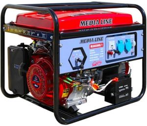Товар Бензиновый генератор AGT Media Line MLG6500Е