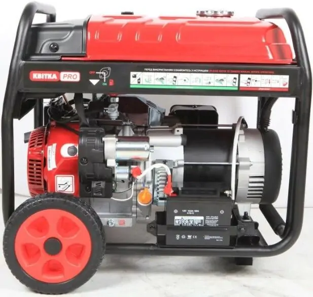 Бензиновый генератор КВІТКА PRO SC7000-III (110-7005) - фото 5