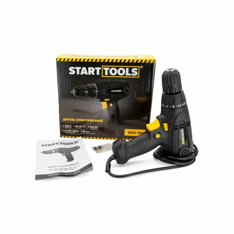 Електродриль Start tools SDE-900 - фото 5 Електродриль Start tools SDE-900 - фото 5