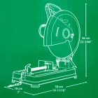 Пила монтажная дисковая DWT SDS23-355 DN — миниатюра 5