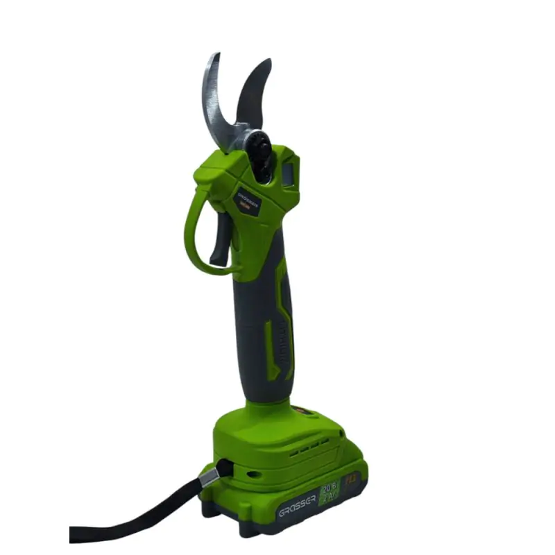Секатор садовый аккумуляторный Grasser GPS 300 (1АКБ и ЗУ) - фото 5
