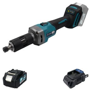 Акумуляторна пряма шліфувальна машина PROFI-TEC PDG36BL POWERLine (1*PT2040EP (4.0 Аг), зарядний пристрій)