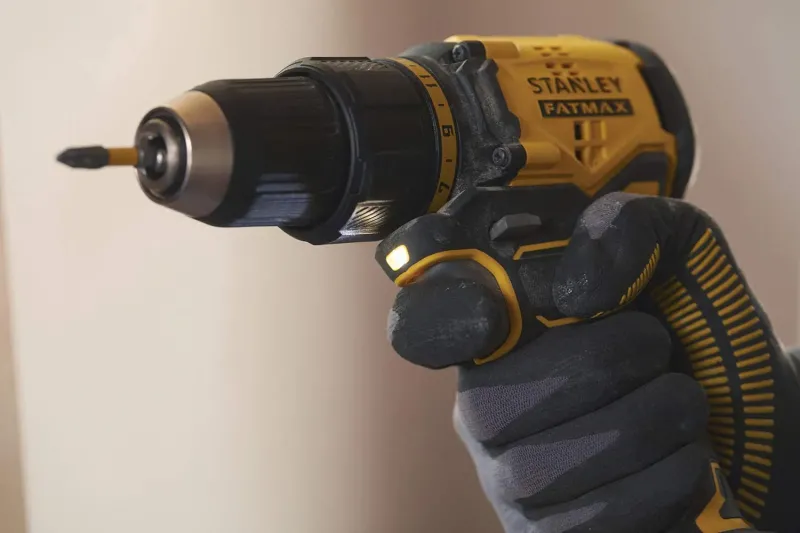 Аккумуляторный шуруповерт STANLEY FATMAX SFMCD710D2K (18В, 50 Нм, безударный, 2 АКБ) - фото 5