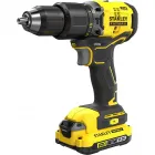 Дрель-шуруповерт ударный бесщёточный аккумуляторный STANLEY FATMAX SFMCD715D2K — миниатюра 1