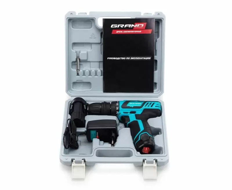 Шуруповерт аккумуляторный Grand ДА-12 DFR - фото 2 Шуруповерт аккумуляторный Grand ДА-12 DFR - фото 2