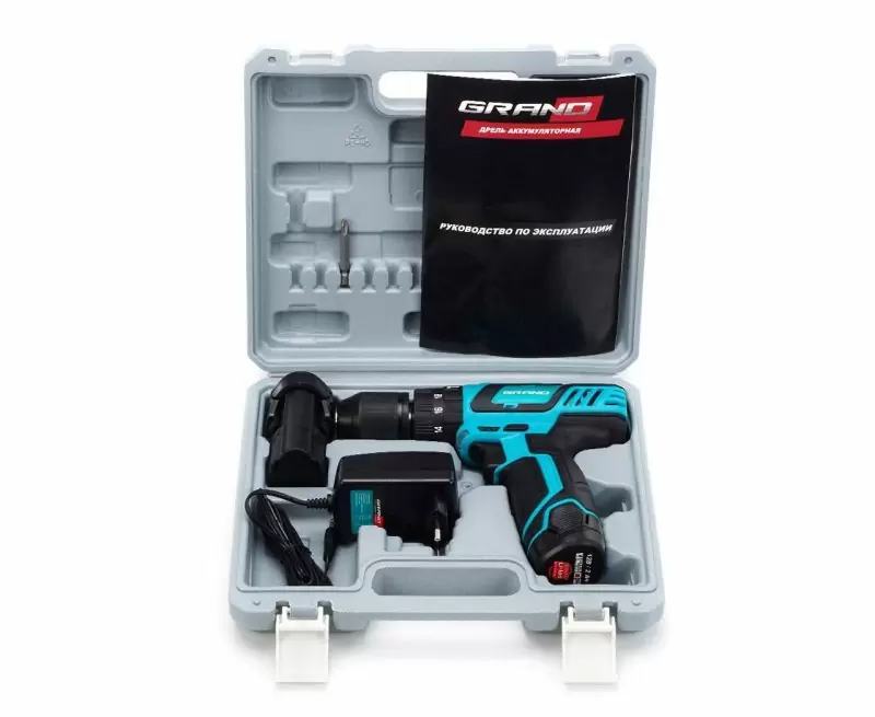 Шуруповерт акумуляторний ударний Grand ДА-12У - фото 3